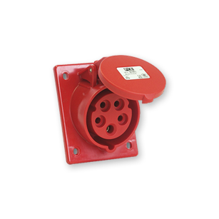 שקע לפנל זווית 400V 500V - IP44-3X32A PCE