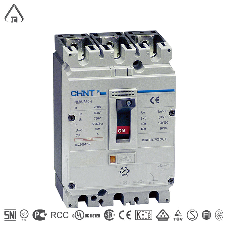 מפסק ח"א 3X250A כיול מגנטי עד 250A Chint