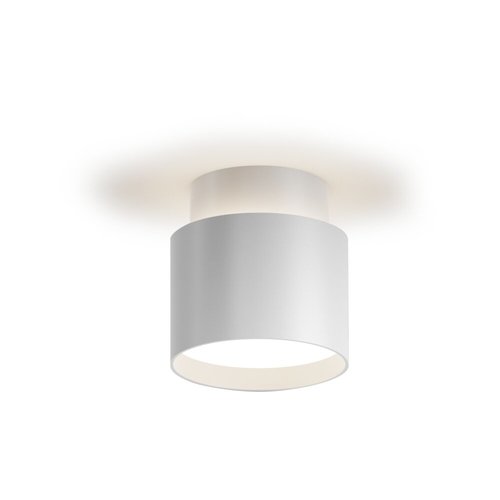 צמוד תקרה צילינדר לבן חלבי DARIA 12W 3CCT