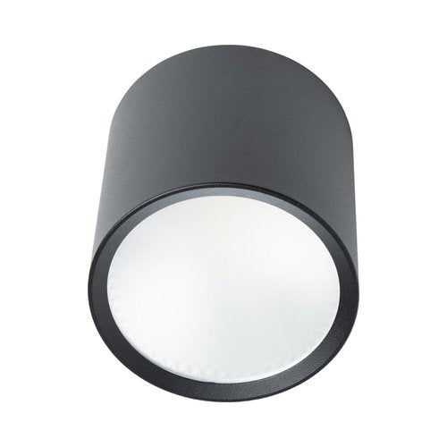 צמוד תקרה צילינדר שחור ONYX 7W 3CCT