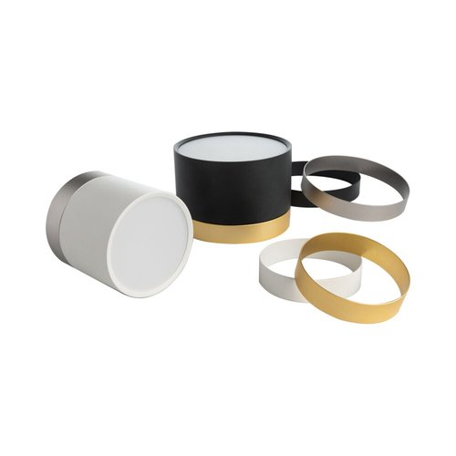 צמוד תקרה צילינדר שחור TOPAZ 10W 3CCT