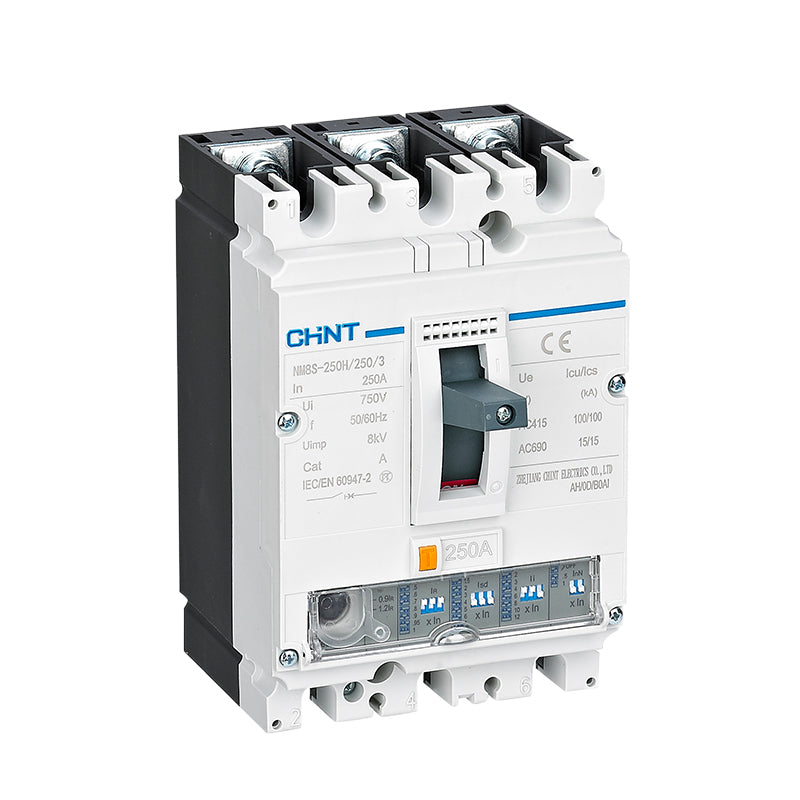 מפסק ח"א 3X125A כיול אלקטרוני, טרמי (125) מגנטי (10In) Chint
