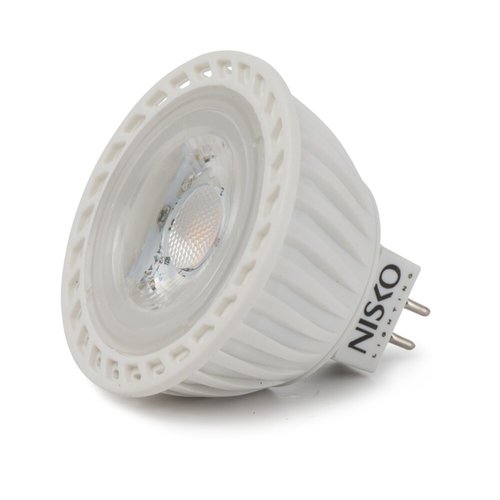 נורת דקרויקה לבנה 30° GU5.3 6W אור חם