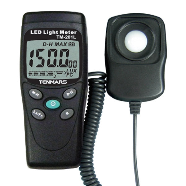 מד אור למדידת LED לוקס מטר דגם TM201L - כלי עבודה - Uriel-Shay
