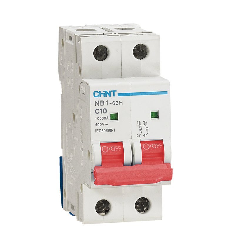 מנתק מעגל ח"א דו-פאזי 10KA C-10A Chint