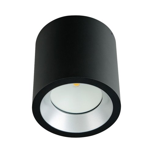 צילינדר שחור SYLVANIA 11W IP65 אור חם