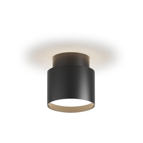צמוד תקרה צילינדר שחור חלבי DARIA 12W 3CCT
