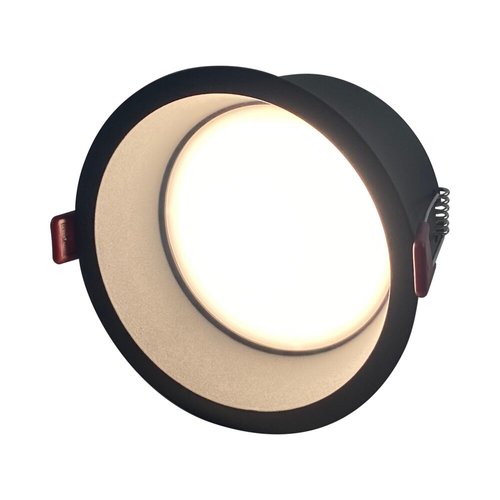 שקוע תקרה שחור PIAZZA 7W IP44 3CCT